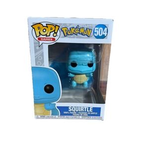Funko Pop! Games Pokemon Squirtle #504 Vinyl Figure